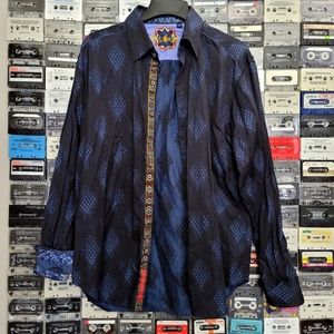 Beautiful 2XL / XXL Robert Graham Men's Shirt